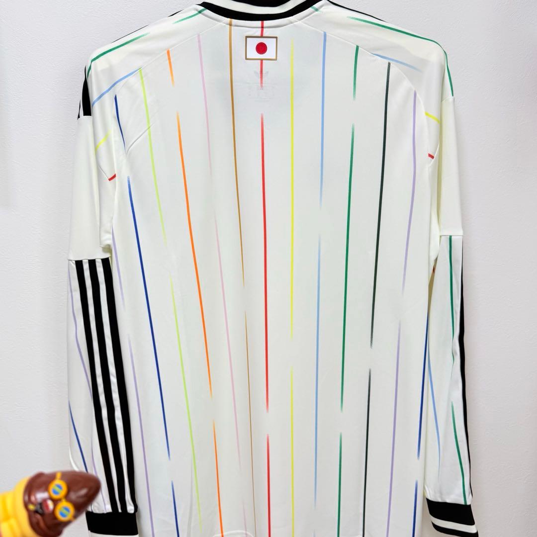 サッカー日本代表 アウェイユニホーム 長袖(XL)レプリカ