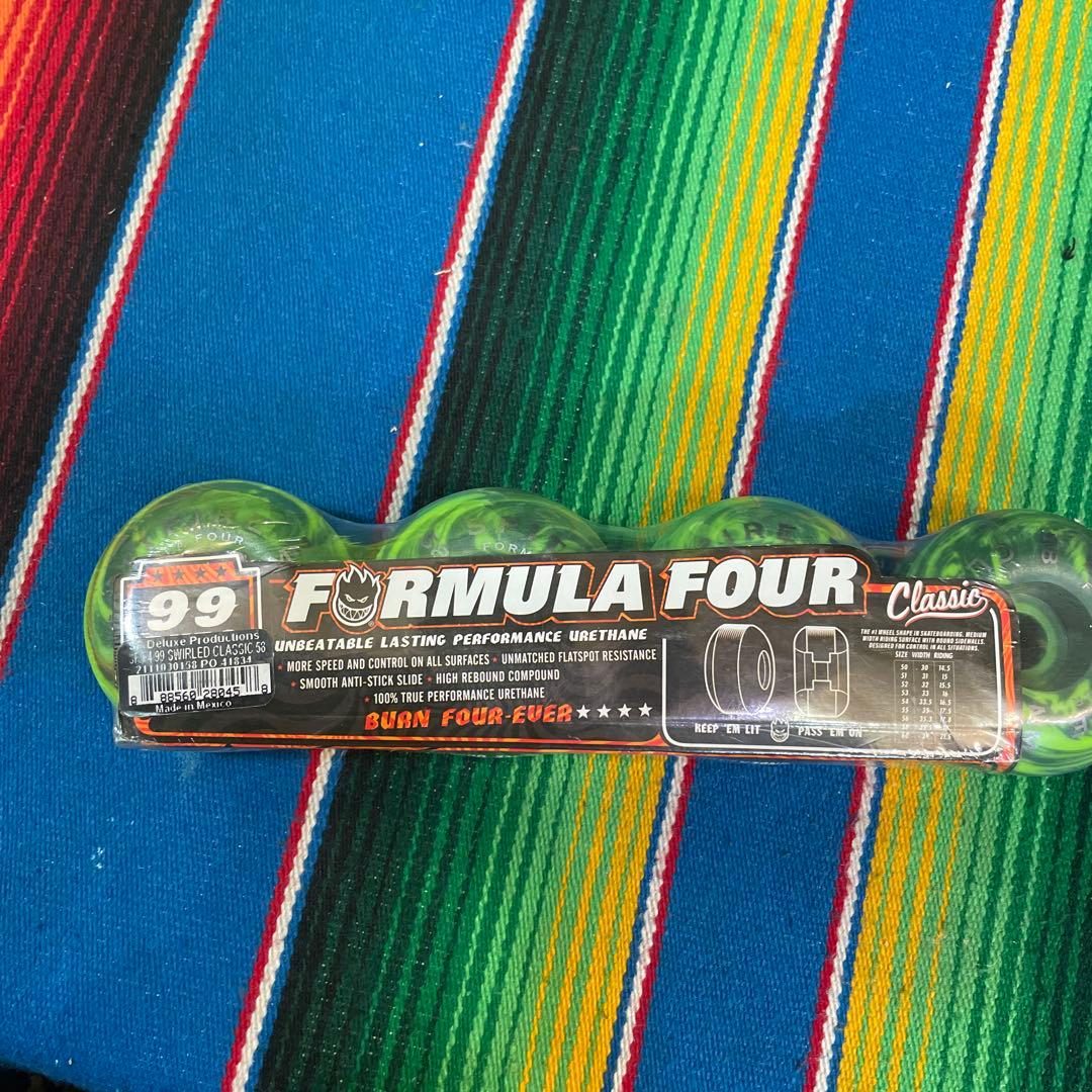 スケートボード SPITFIRE FORMULA FOUR 99DURO 58mm