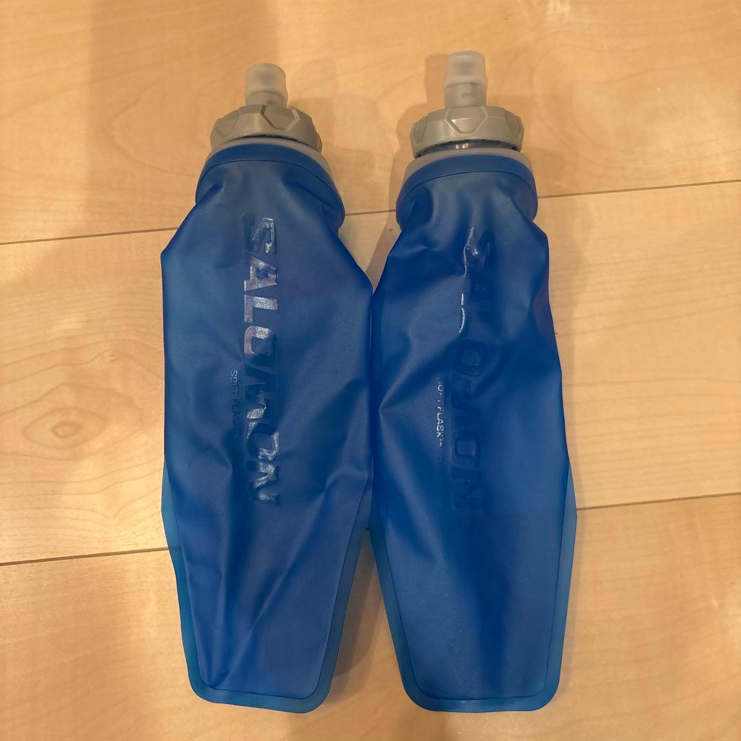 SALOMON トレイルランニングベスト ハイドレーションパック ボトル付き