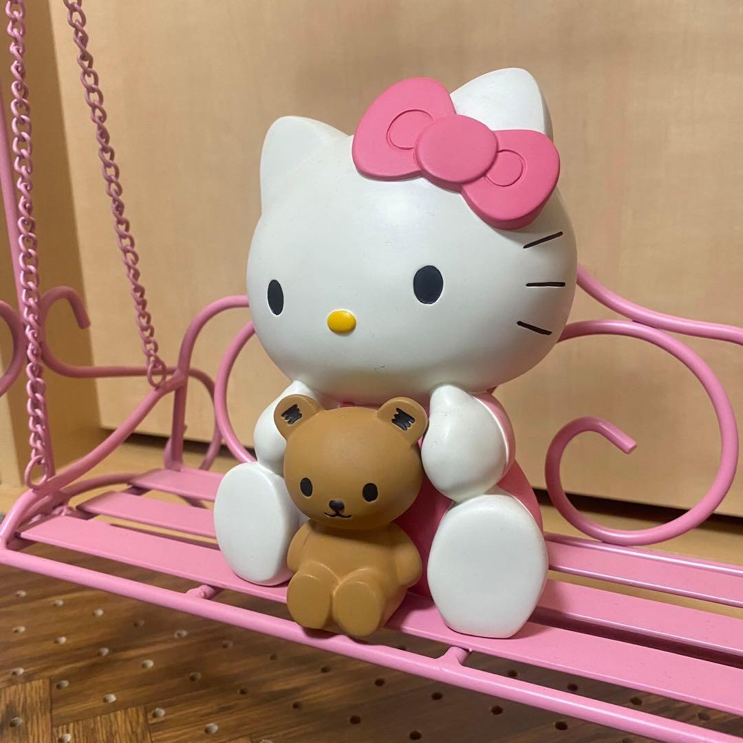 希少 ハローキティ プランタースタンド 加藤工芸 Sanrio 当時物