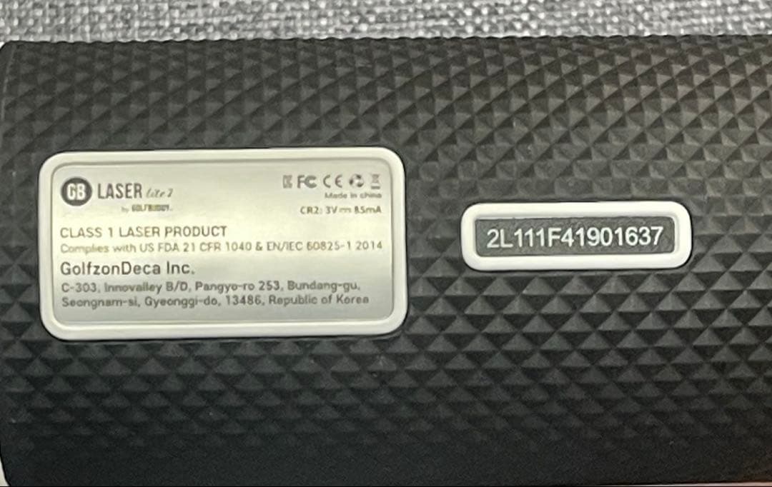 GOLFBUDDY GB LASER LITE2 ゴルフレーザー距離計