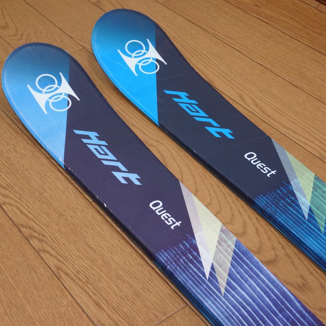 メンテ済 138cm 靴24cm HART スキーセット (140