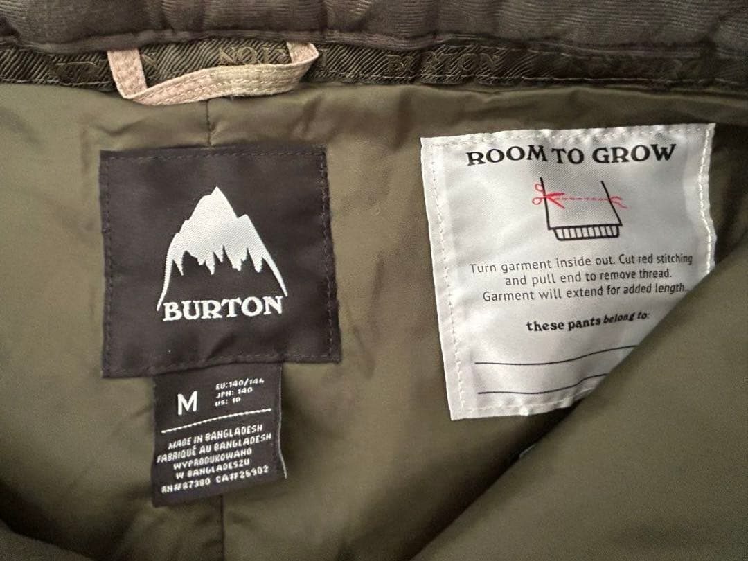 BURTON スノーボードキッズウェアM 上下セット