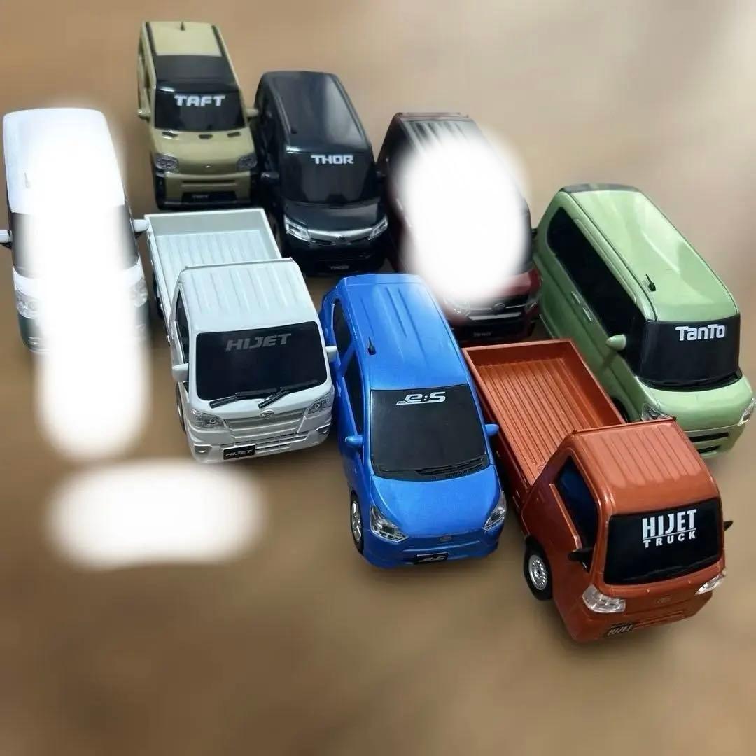 非売品 ミニカー8台 CANBUS TAFT THOR HIJET