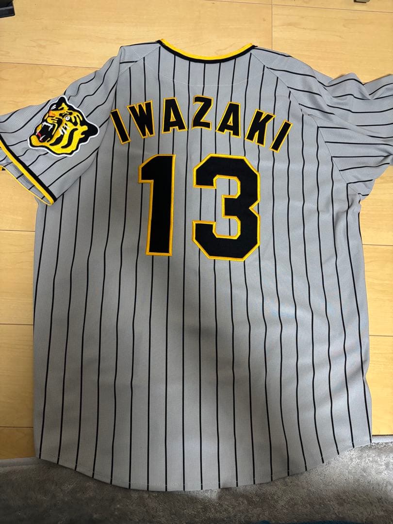 阪神タイガース 岩崎優 ユニフォーム ビジター M