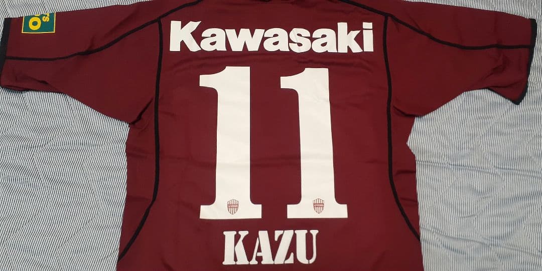 ヴィッセル神戸　 三浦知良　レプリカ半袖ユニフォーム　Lsize