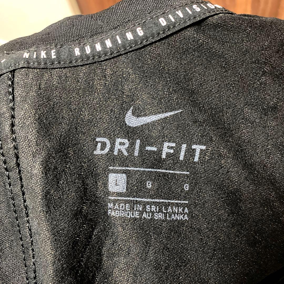 NIKE RUNNING DIVISION ハーフジップ長袖シャツ