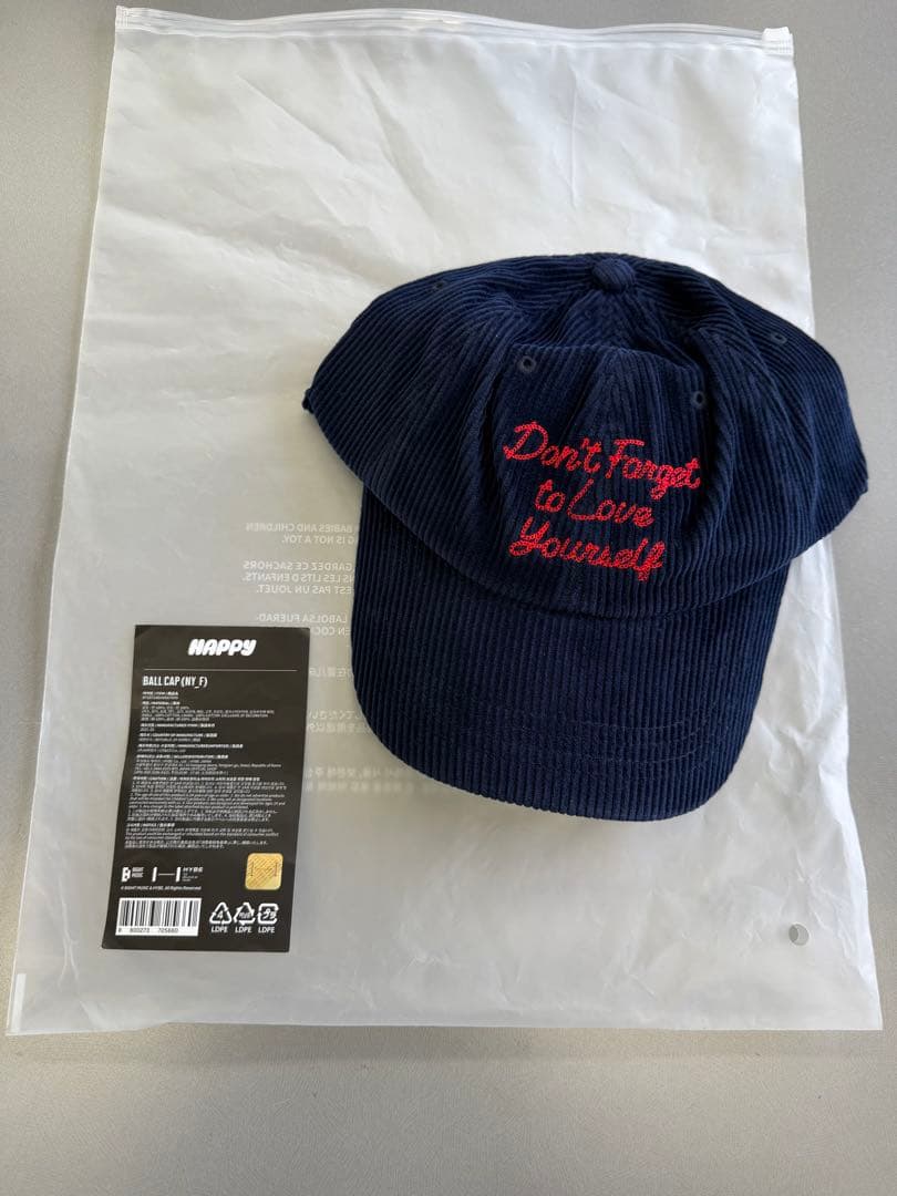 値下げ　BTS Jin HAPPY Ball Cap キャップ　ジン