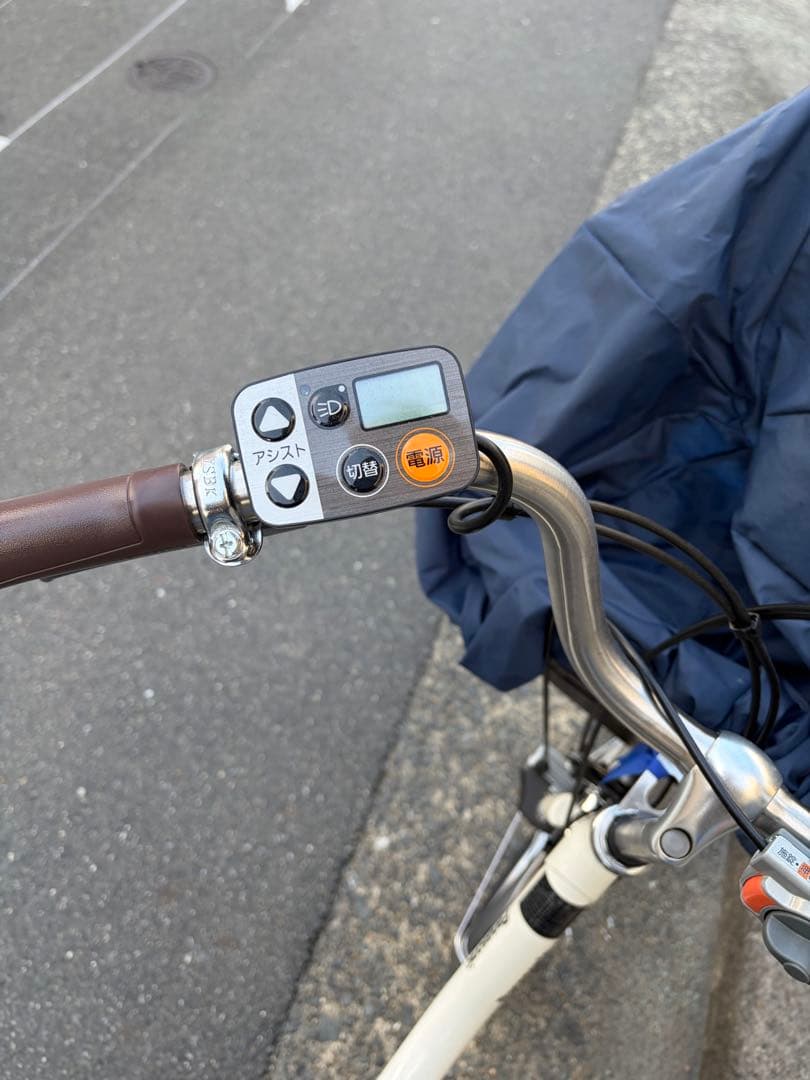 【試乗のみ美品】Panasonic ビビライフ 電動アシスト三輪車 大阪市内