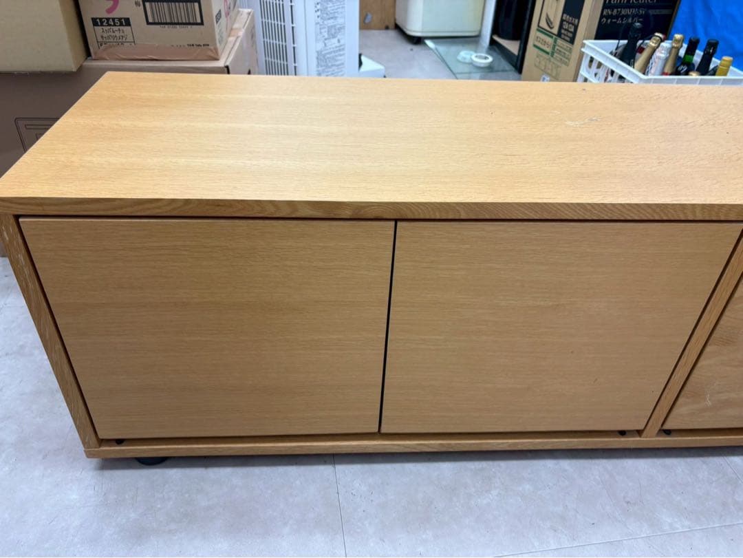 無印良品 スタッキングキャビネット オーク　美品
