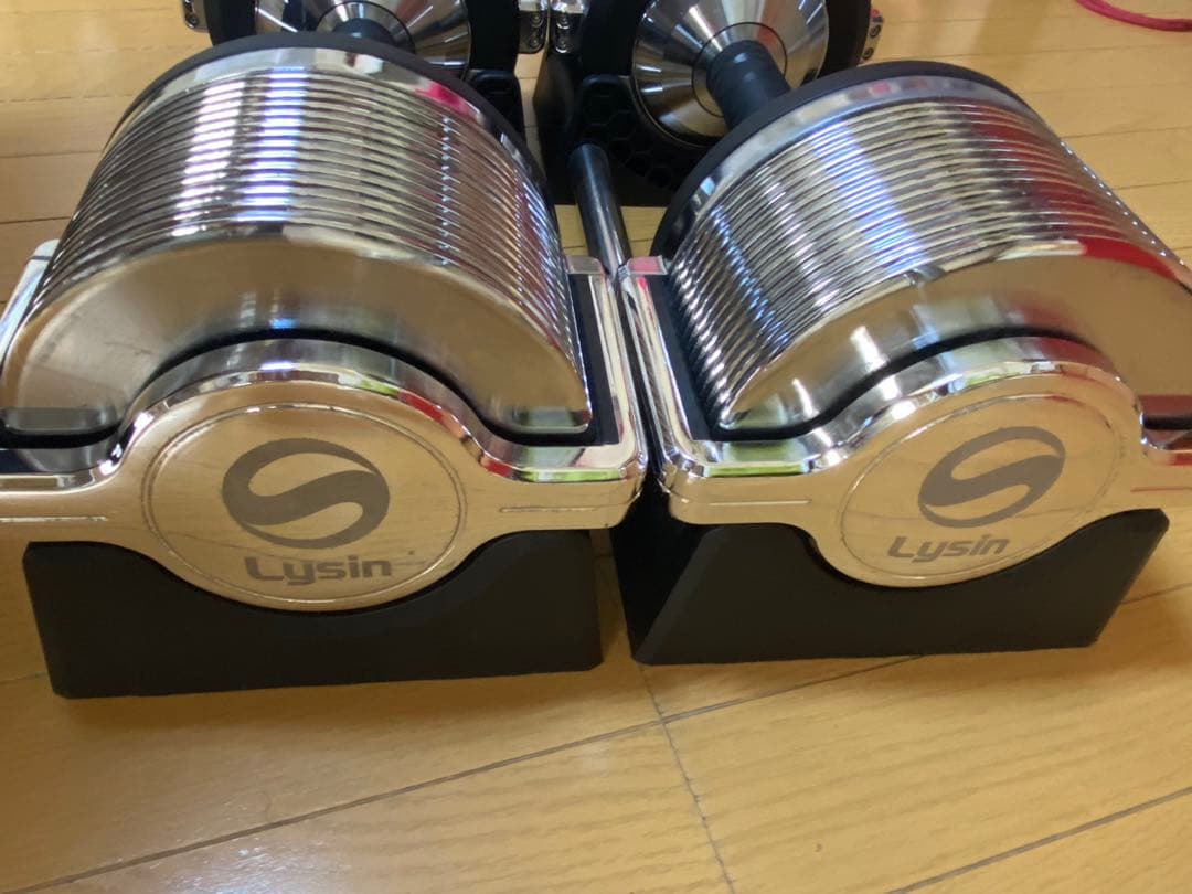 【同時購入必須 】 Lysin 可変式ダンベル 最大32kg A