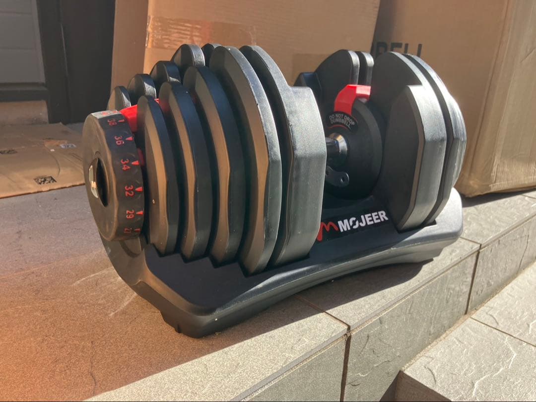 【直接受け渡し限定】MOJEER ダンベル 40kg 2個セット