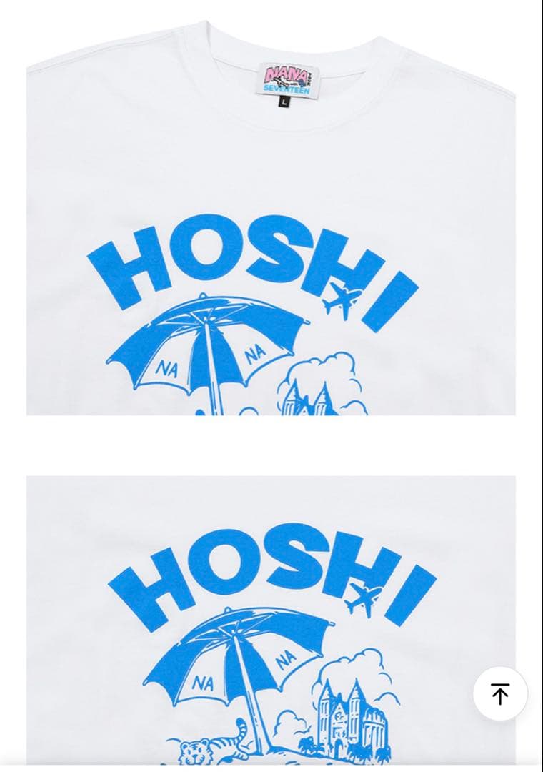 HOSHI NANATOUR Tシャツ ITALY ver ナナツアー ホシ