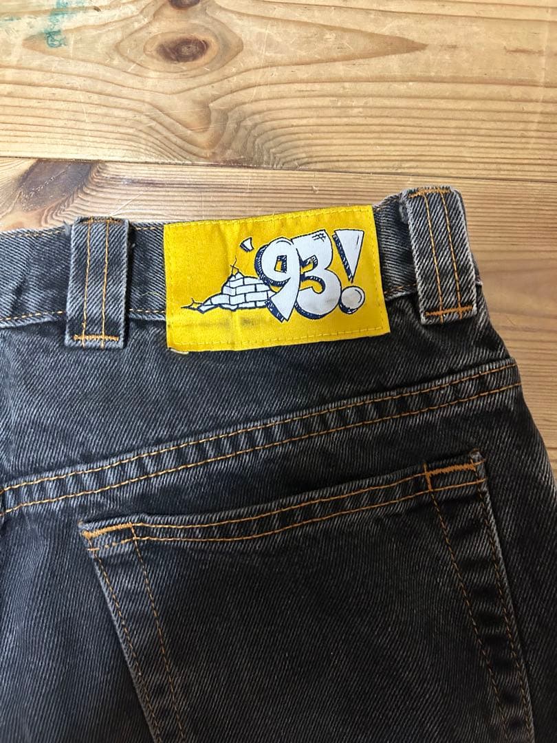 ポーラースケート93!デニム グレーブラック L