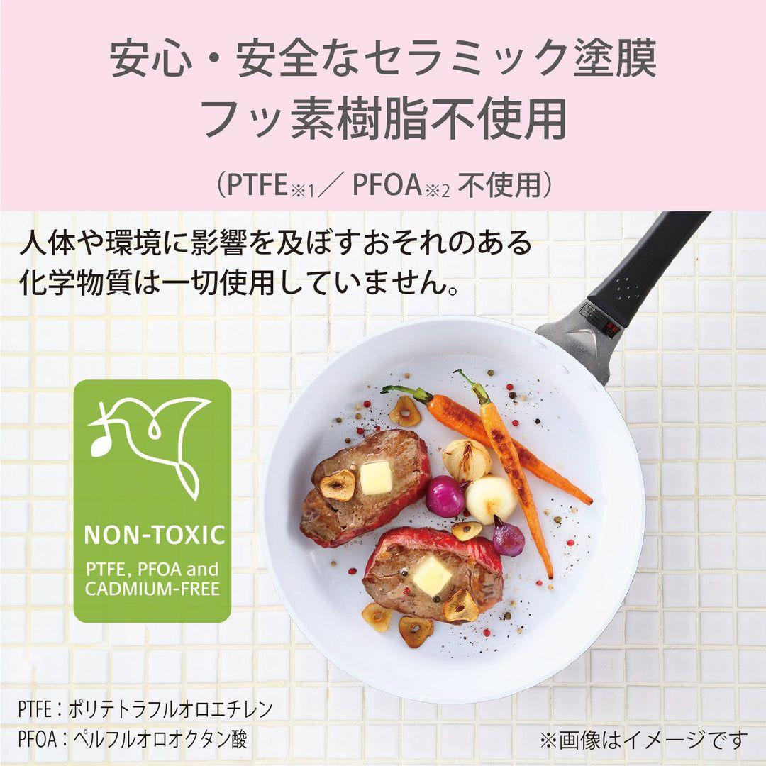 京セラ　フライパン　セラブリッド　ガス火 3点セット　CERABRID