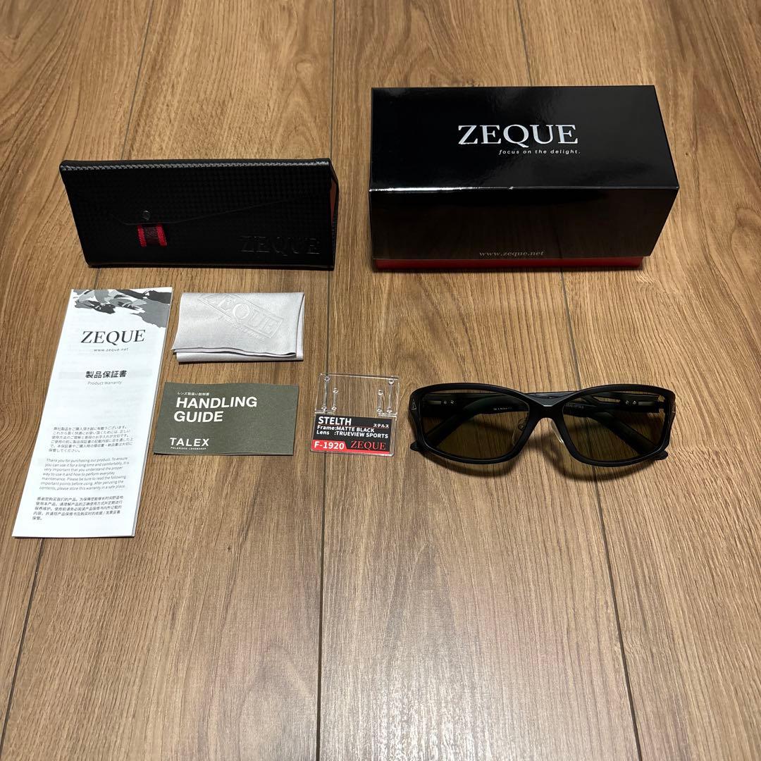 ZEQUE STEALTH サングラス　ステルス