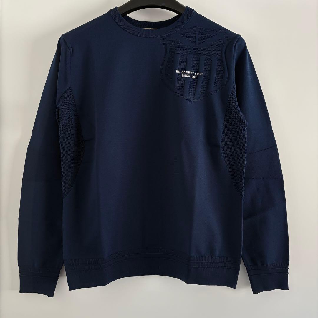 【新品タグ付き】adabat アダバット ゴルフウェア トレーナー 46(M)