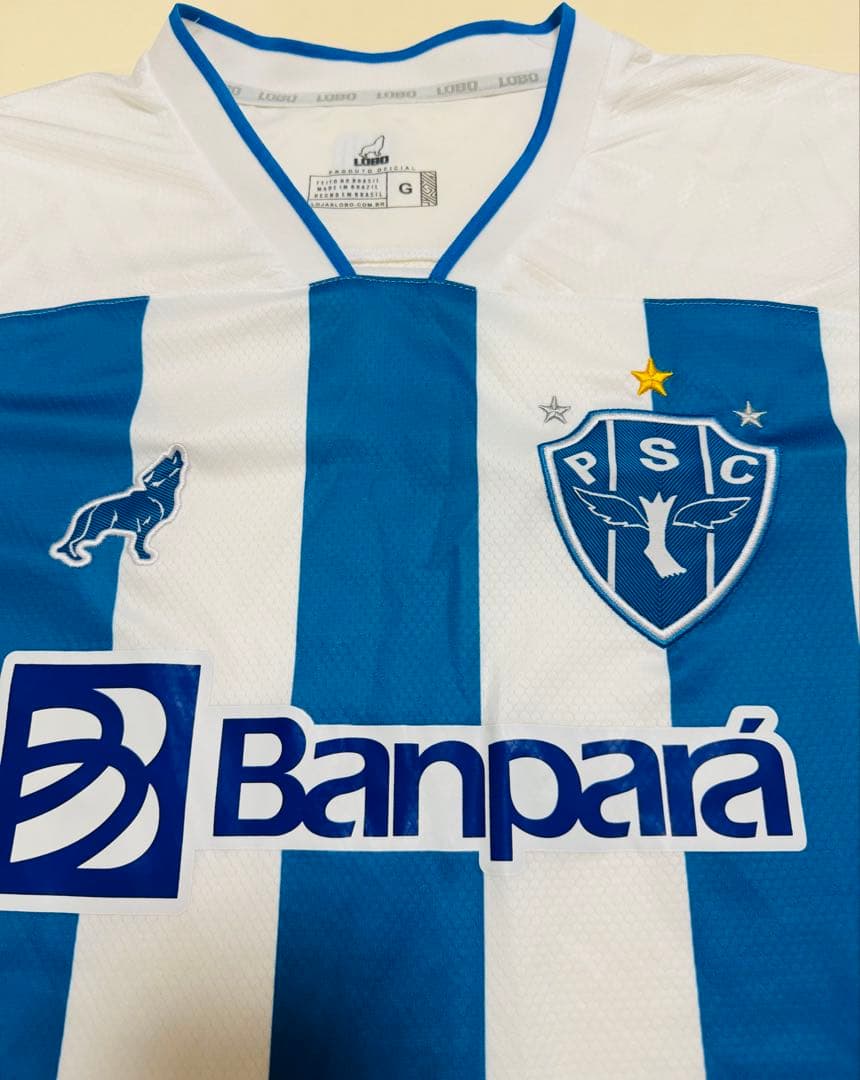 ブラジルサッカーパイサンドゥユニ2枚LOBO製L美品中古