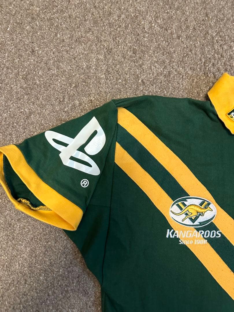 【レア】Australia rugby kangaroosラガーシャツ