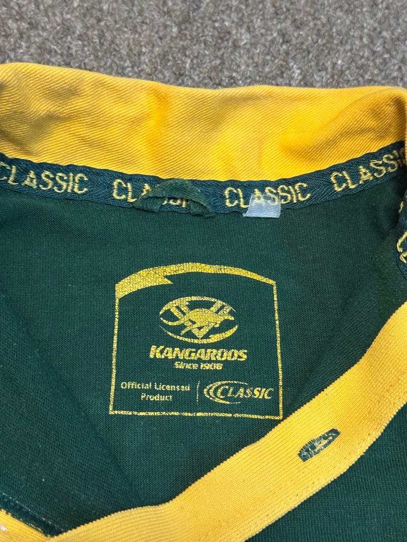 【レア】Australia rugby kangaroosラガーシャツ
