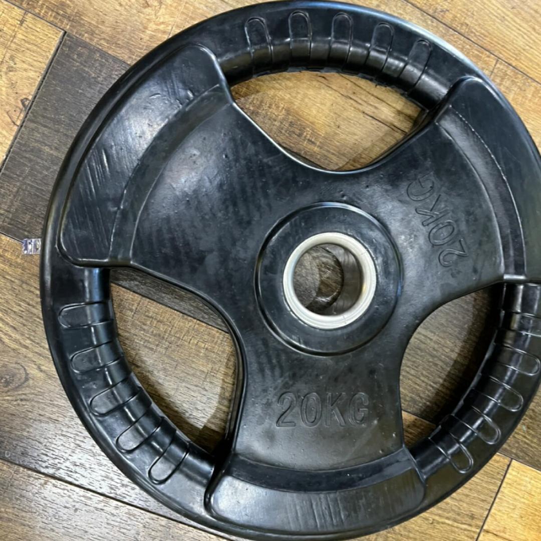 ラバー50mmプレート　20kg  2枚