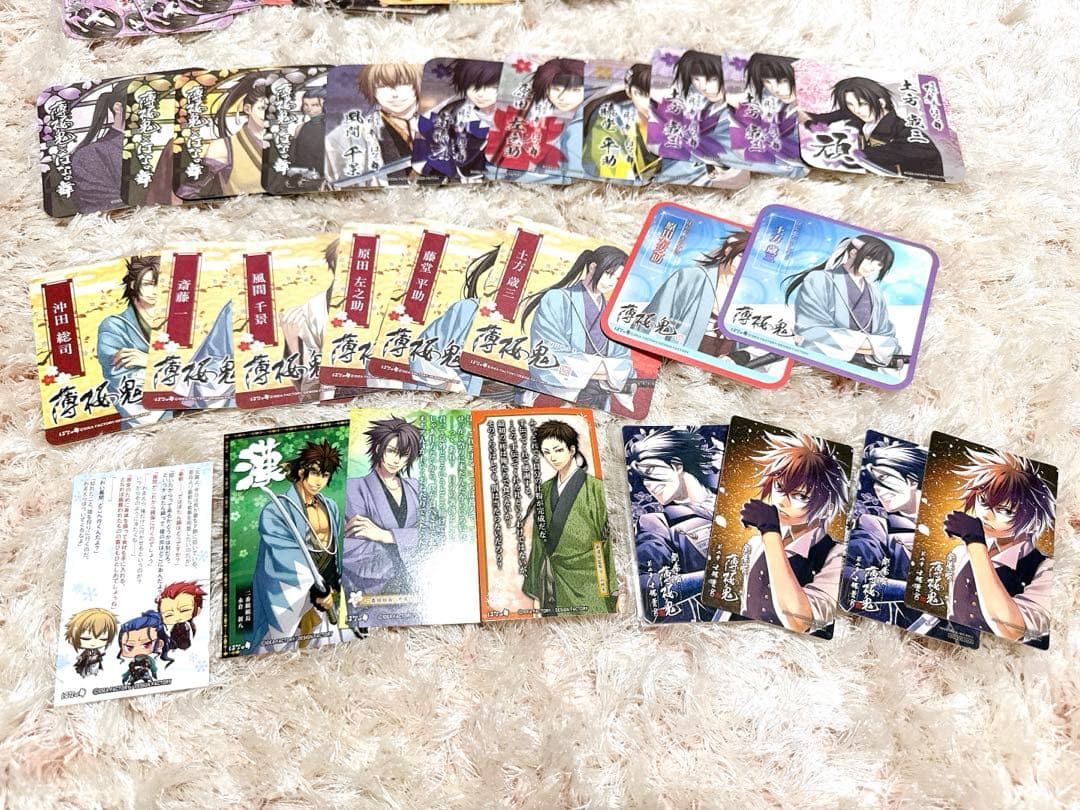 薄桜鬼❁⃘*.゜まとめ売り❁⃘*.゜ビッグタペストリー有❁⃘*.゜土方歳三多め