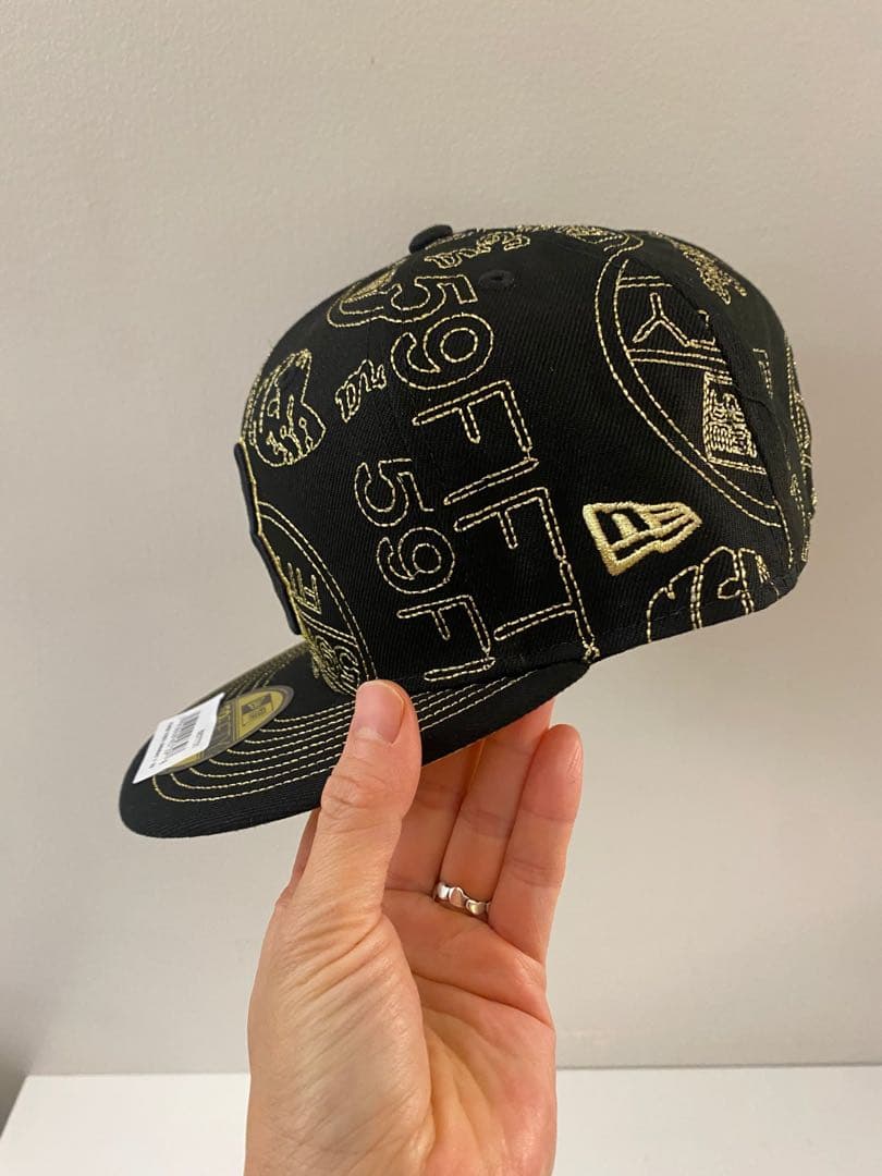 MLB【限定】ドジャース New Era 59FIFTY ブラック 刺繍キャップ