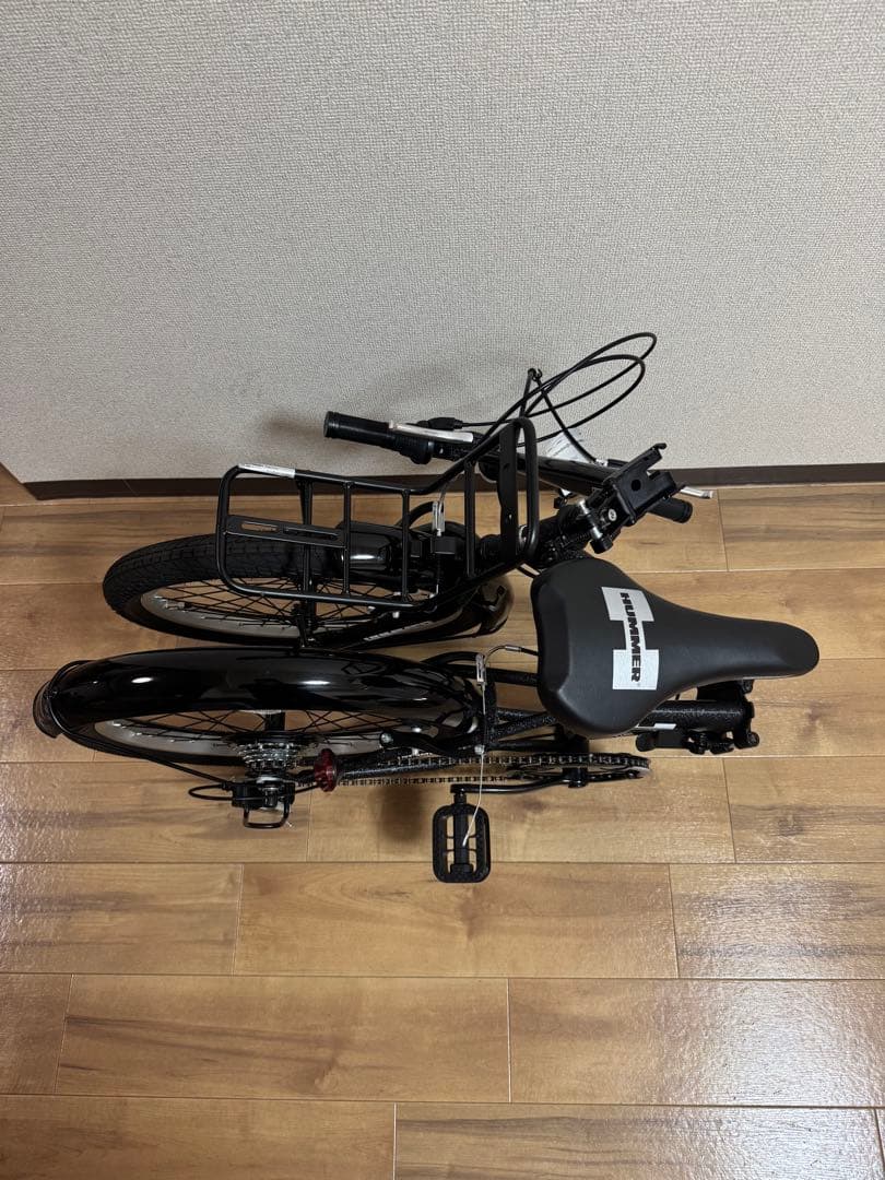 【新品】折りたたみ自転車　ハマー　HUMMER ブラック
