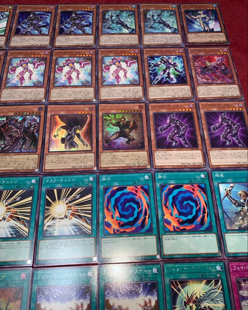 遊戯王　本格構築HEROデッキ40枚＋E X15枚＋α