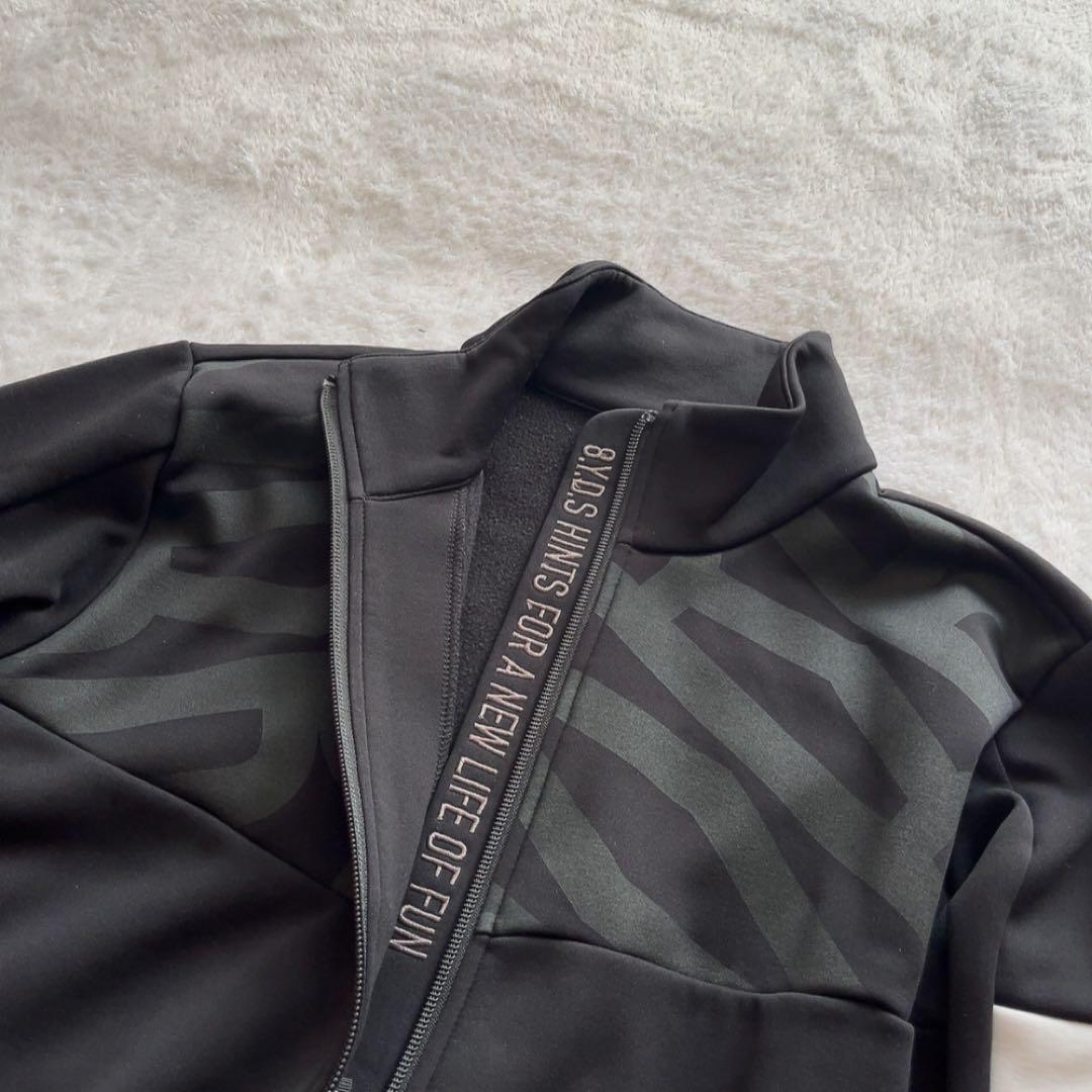 美品　近年モデル　ハチヤーズ　ZEBRA 2G　ニットジャケット ブラック　L