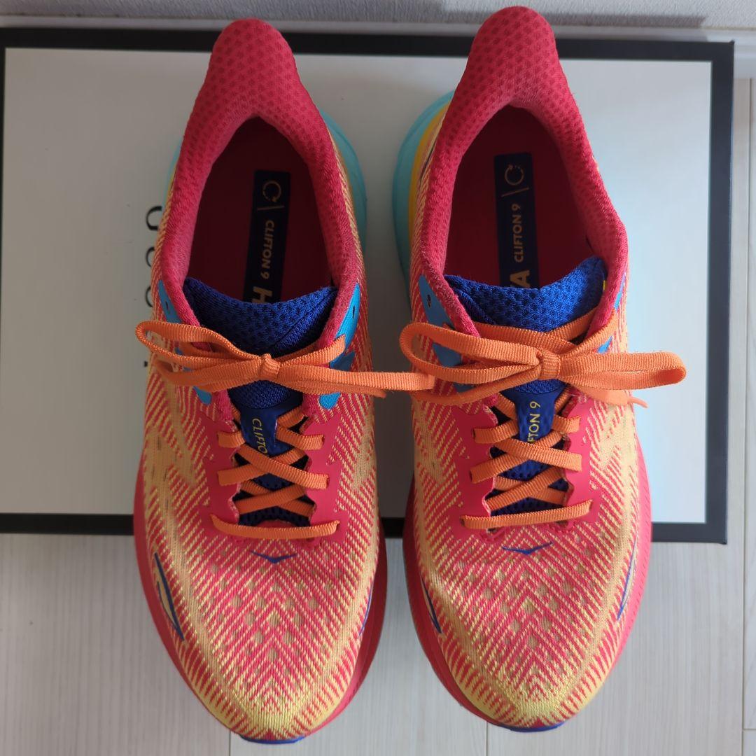 HOKA Clifton9 26.5cm クリフトン ランニングシューズ