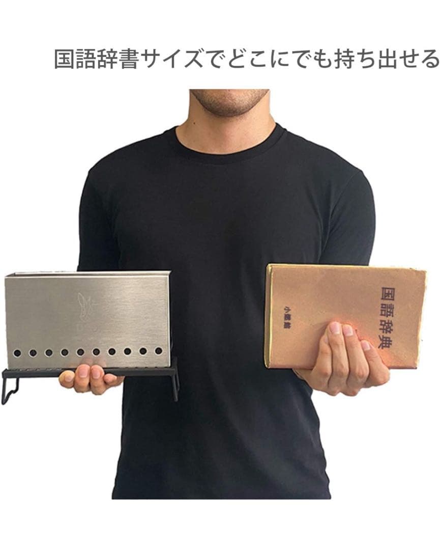 新品未使用★DOD 焚き火台 ステンレス製 ぷちもえファイヤー
