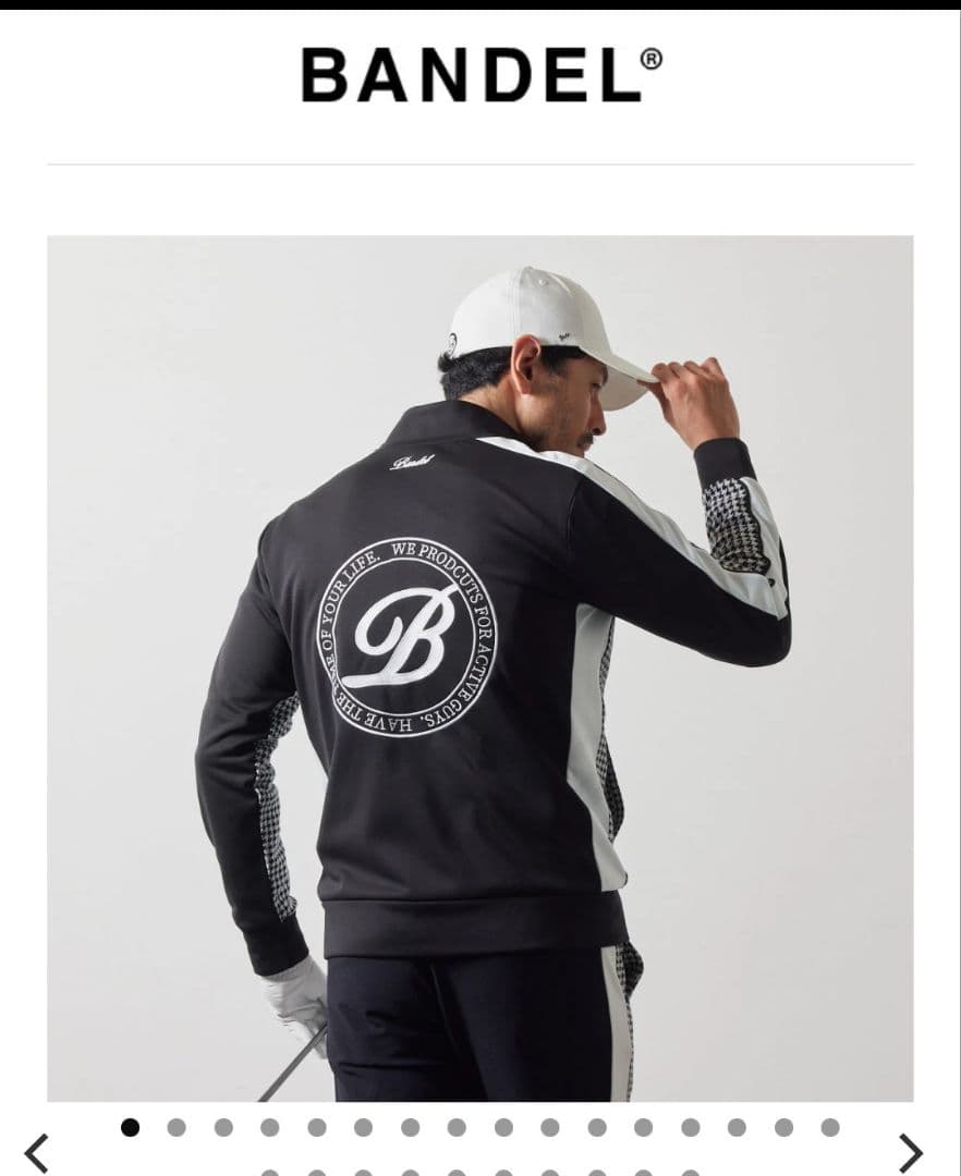 Baratti ハウンドトゥースジャケット XL