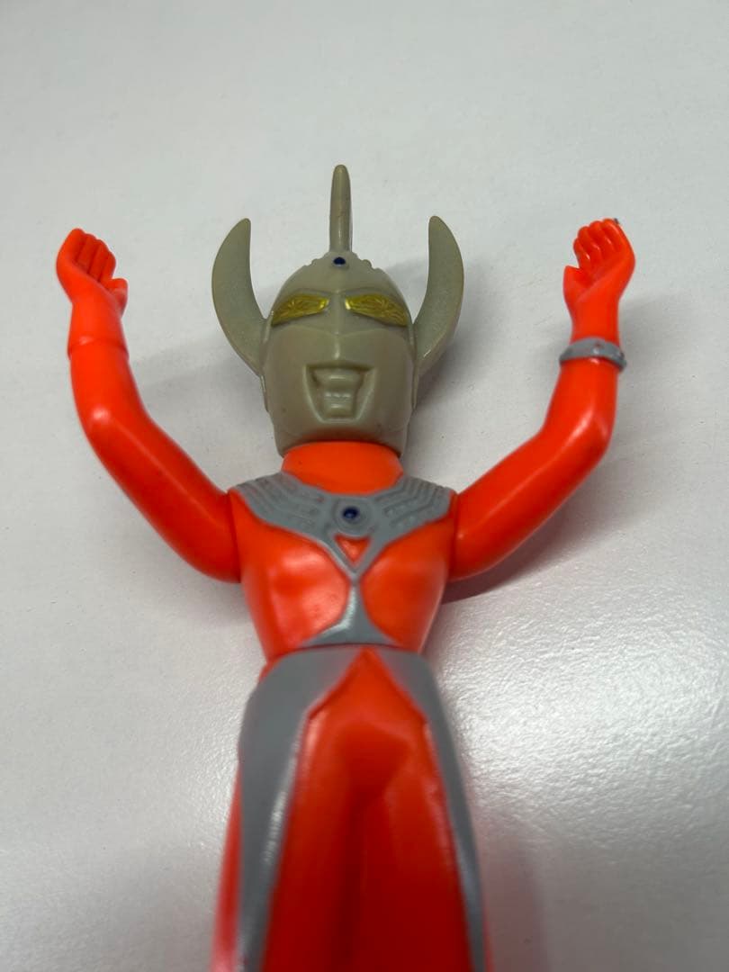 ブルマァク　ウルトラマンタロウ　ソフビ キャップ　当時物　15cm
