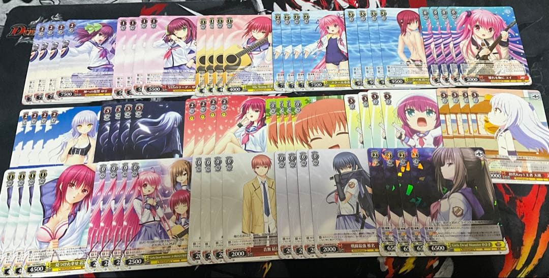 ヴァイスシュヴァルツ AngelBeats！ デッキ パーツセット