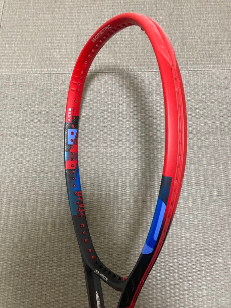YONEX VCORE 100 テニスラケット G2 赤 2023年モデル