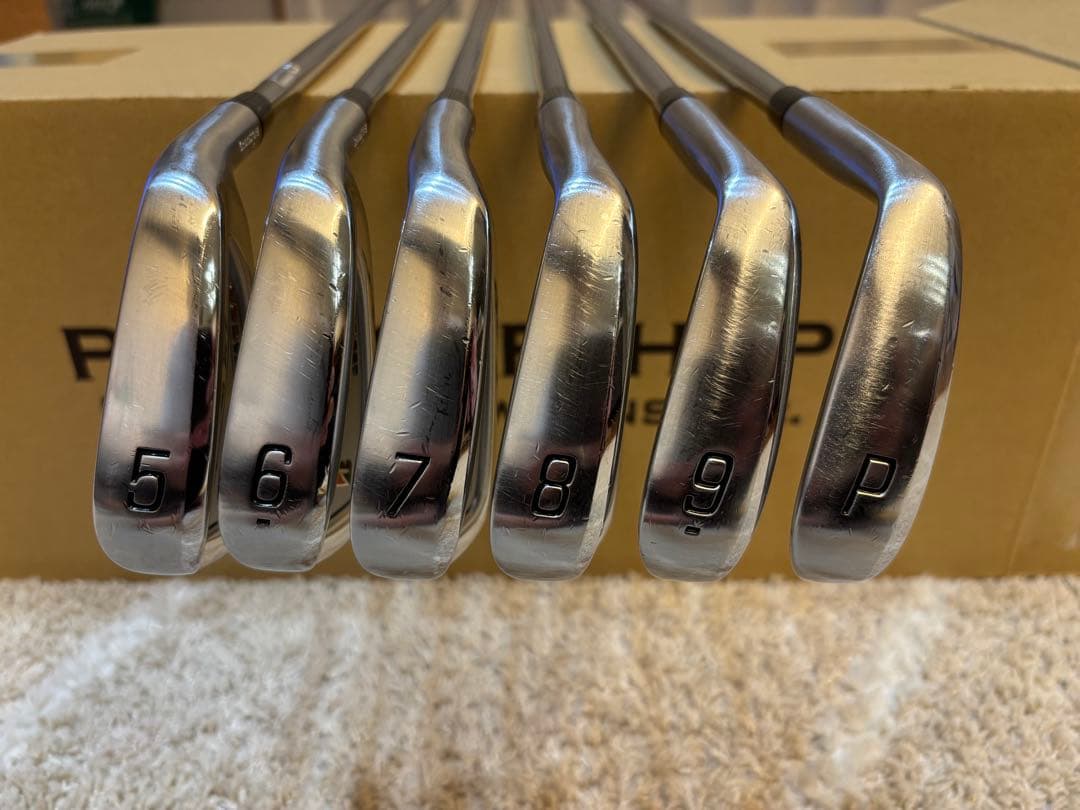 [美品]ブリヂストン258CBP 6本MODUS3TOUR105DUALFLOW