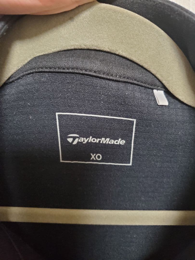 テーラーメイド ゴルフウェア 裏起毛長袖シャツ グリッドハーフジップ 2XL