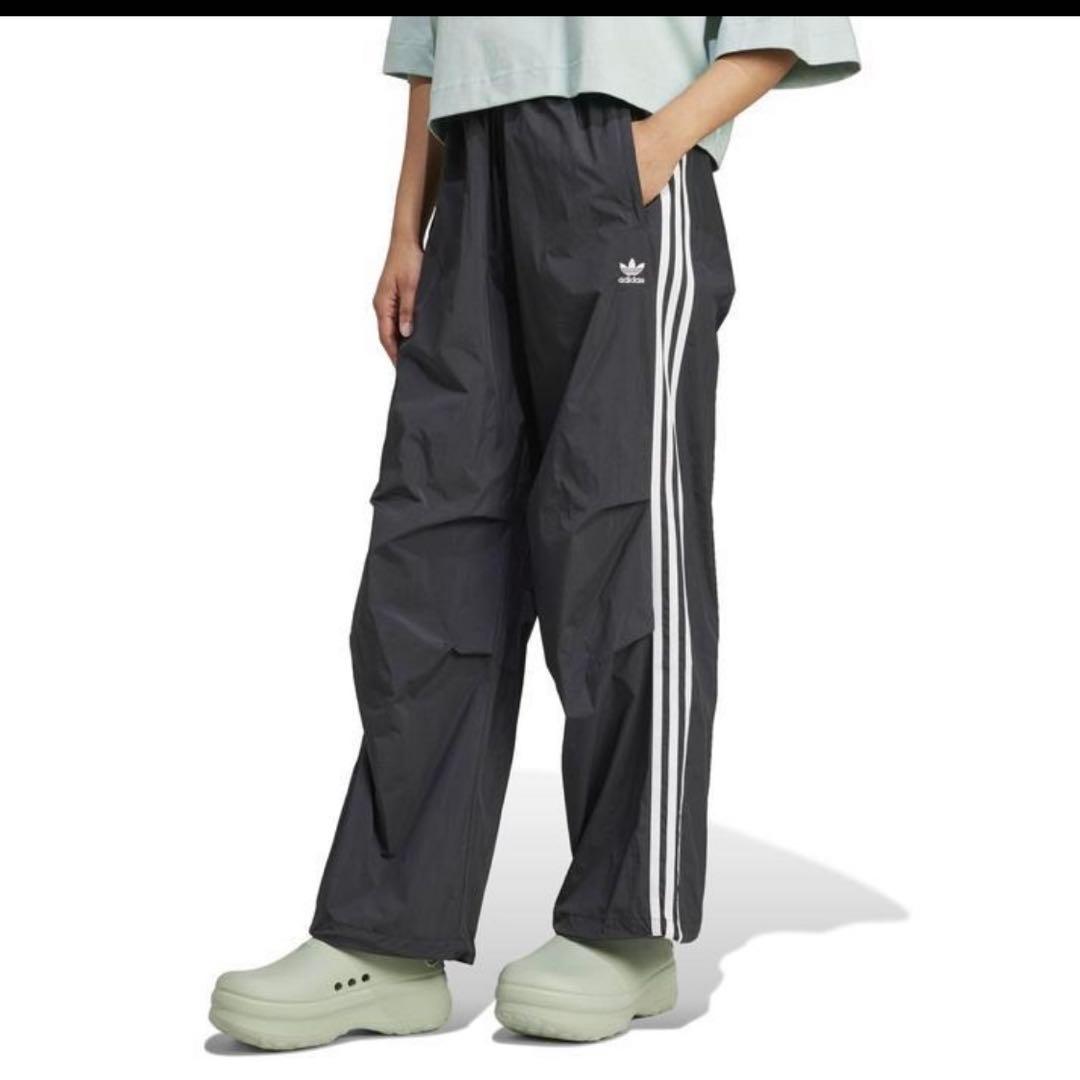 adidas アディダス パラシュートパンツブラック S