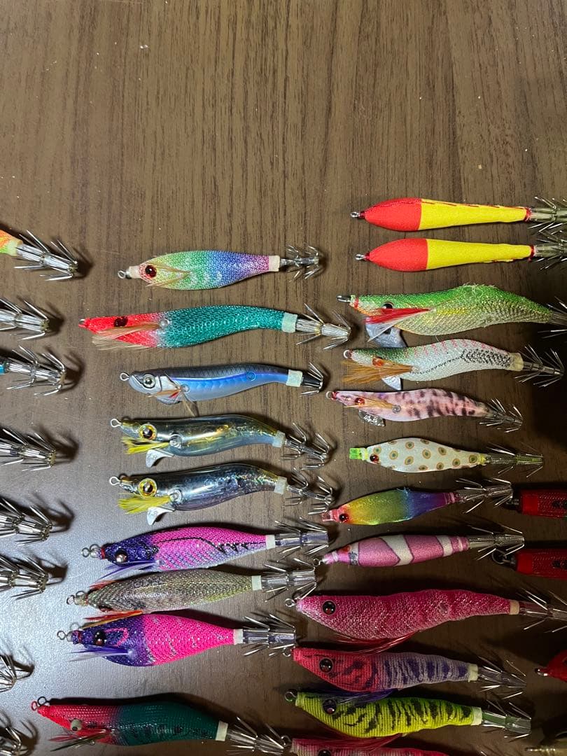 イカメタル　オモリグ　大量セット　美品　ヤリイカ　ケンサキ