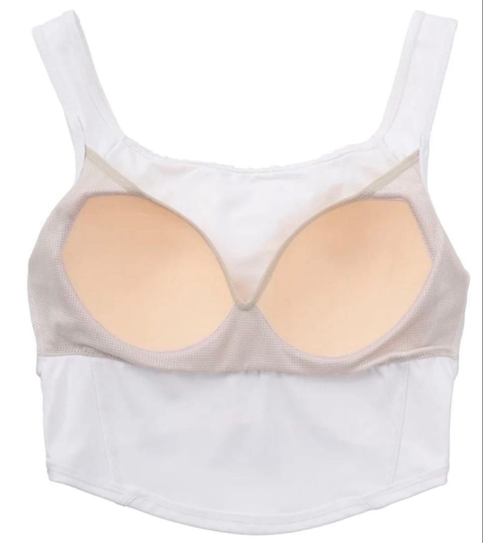 【新品未開封】SUKALA スカーラ フラワーレースブラトップ S オフホワイト