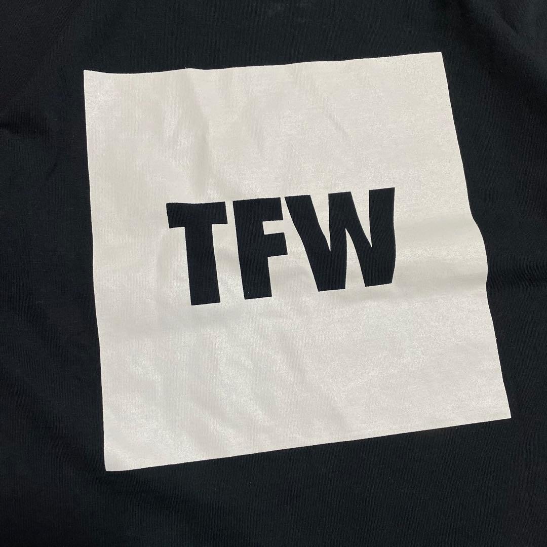 TFW49 Tシャツ　ホワイト　ブラック　S junhashimoto ゴルフ