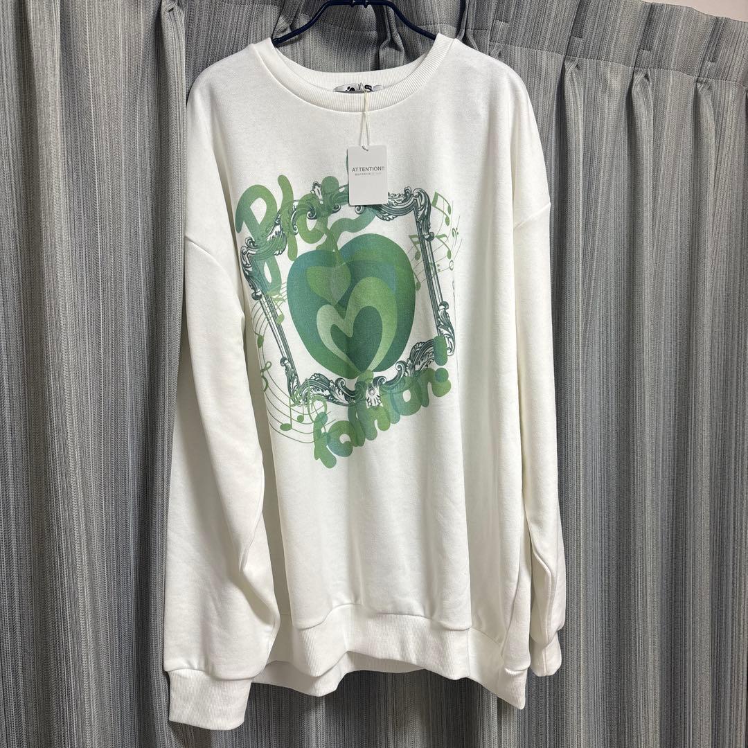 MrsGreenApple オーバーサイズ スウェット Lサイズ ホワイト