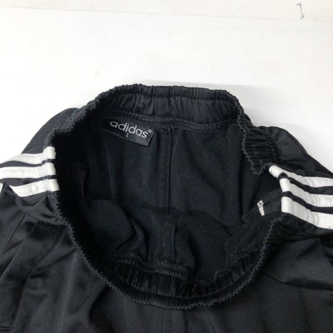 90s アディダス トラックジャケット セットアップ ブラック Lサイズ