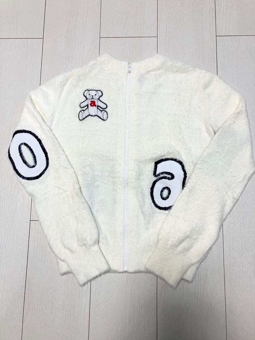 (超美品)アルチビオarchivioシャギーニットジャケット セーターサイズ36