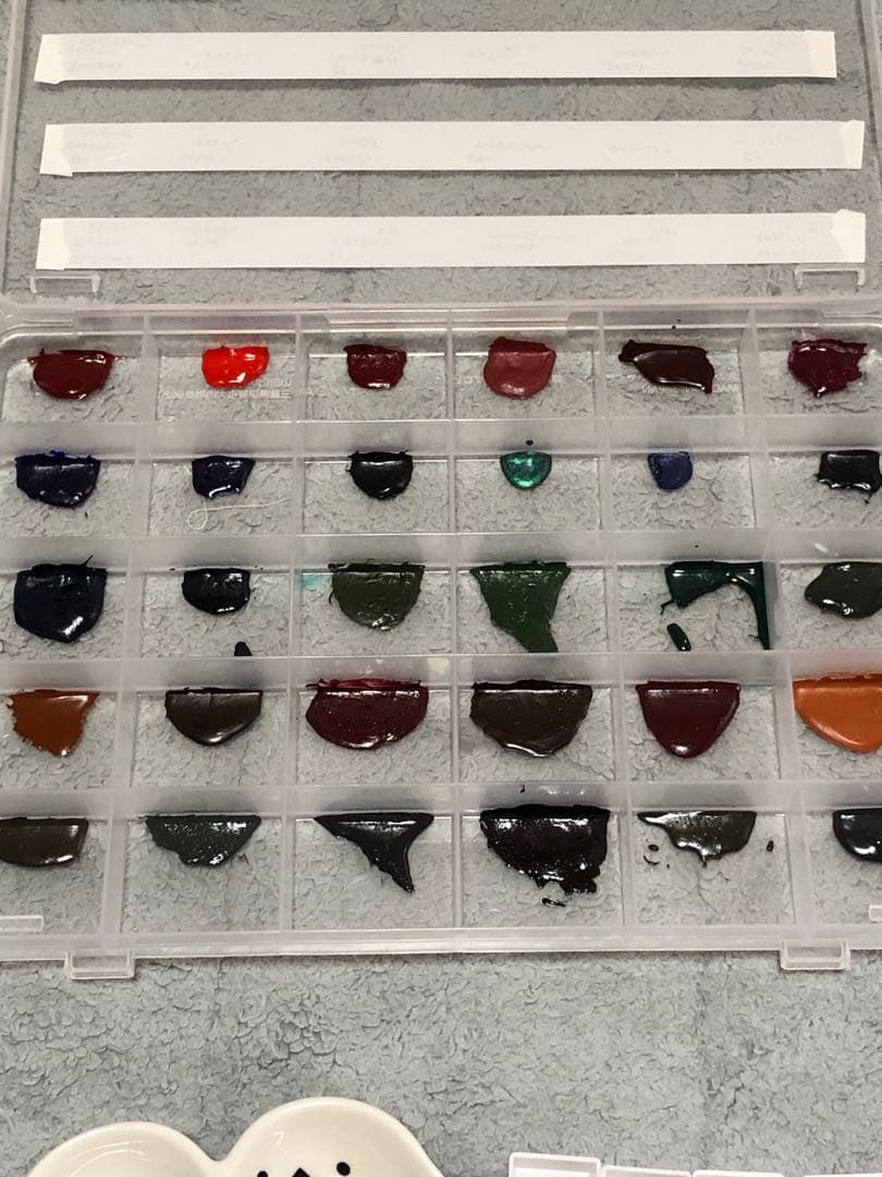 透明水彩絵の具 おすそわけパレット 在庫処分 匿名配送