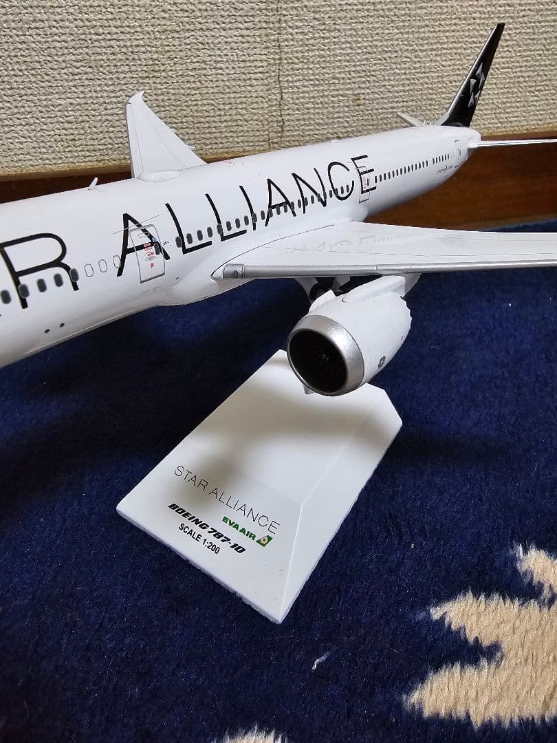 航空機・ヘリコプター EVA AIR 787-10 STAR ALLIANCE 1/200