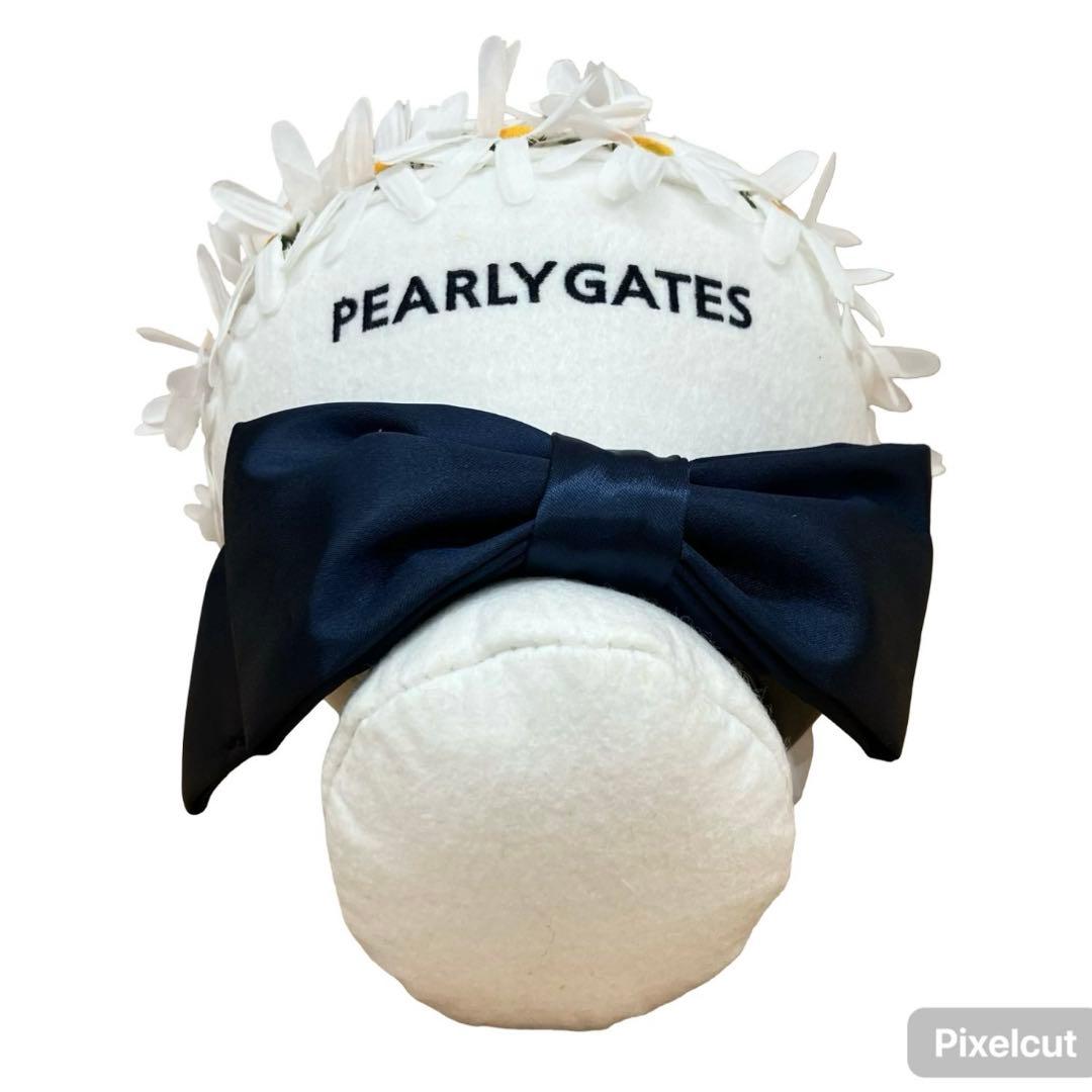 PEARLY GATES パーリーゲイツ　ボールポーチ　デイジーブーケ型