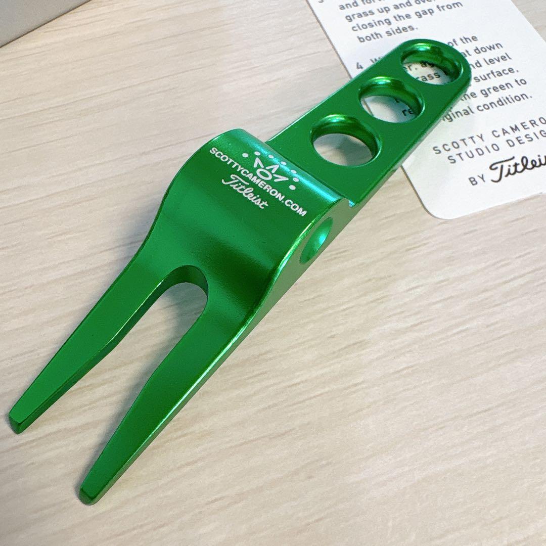 新品未使用 タイトリスト Scotty Cameron グリーンフォーク