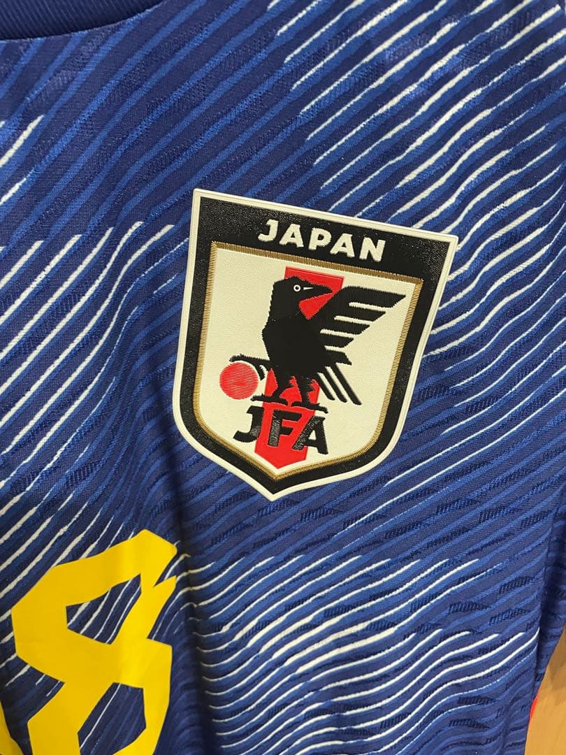 カタールW杯2022日本代表ユニフォーム浅野　オーセンティック